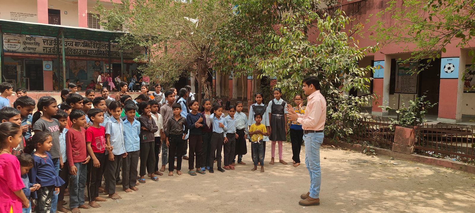 School workshop training activity session